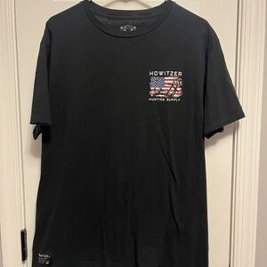 Men’s Large Howitzer Hunting Supply Short Sleeve Tee - Black